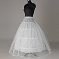 Petticoat Hoop Skirt Tutu Under Skirt 1950s White Petticoat / Crinoline