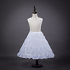 Petticoat Hoop Skirt Tutu Under Skirt 1950s White Petticoat / Kid