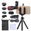 Phone Camera Lens Fish-Eye Lens Long Focal Lens Wide-Angle Lens 10X and above 35 mm 15 m 198 ° Lens with Stand for Samsung Galaxy iPhone miniinthebox