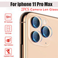 Phone Camera Protector for iPhone 11Pro Max Back Cover Transparent Camera Lens Screen Protective Film iPhone 11 XS Max XR 6 7 8 Plus SE 2020 Protective Film on Camera Tempered Glass 2PCS