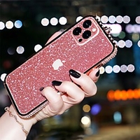 Phone Case For Apple Back Cover Bumper iPhone 12 Pro Max 11 SE 2020 X XR XS Max 8 7 Shockproof Glitter Shine Glitter Shine TPU miniinthebox