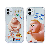 Phone Case For Apple Back Cover iPhone 11 Pro Max SE 2020 X XR XS Max 8 7 Shockproof Dustproof Cartoon Graphic TPU miniinthebox