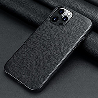 Phone Case For Apple Back Cover iPhone 12 iPhone 11 iPhone 12 Pro Max iPhone 11 Pro iPhone 11 Pro Max iPhone 12 Pro Shockproof Dustproof Solid Colored Genuine Leather TPU miniinthebox