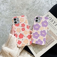 Phone Case For Apple Back Cover iPhone 12 iPhone 11 iPhone 12 Pro Max iPhone XR iPhone 11 Pro iPhone 11 Pro Max iPhone 12 Pro iPhone XS Max iphone 7/8 iphone 7Plus / 8Plus Shockproof Dustproof Flower miniinthebox