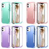 Phone Case For Apple Back Cover iPhone 12 iPhone 12 Pro Max iPhone 12 Pro iPhone 12 Mini Shockproof Dustproof Solid Colored TPU PC miniinthebox