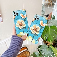 Phone Case For Apple Back Cover iPhone 12 iPhone 12 Pro Max iPhone 12 Pro Shockproof Dustproof Pattern Flower TPU miniinthebox