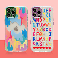 Phone Case For Apple Back Cover iPhone 12 iPhone 12 Pro Max iPhone 12 Pro Shockproof Dustproof Plating Color Gradient TPU miniinthebox