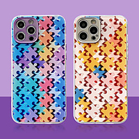 Phone Case For Apple Back Cover iPhone 12 iPhone 12 Pro Max iPhone 12 Pro Shockproof Dustproof Plating Graphic TPU miniinthebox