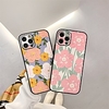 Phone Case For Apple Back Cover iPhone 12 Pro Max 11 SE 2020 X XR XS Max 8 7 6 Card Holder Shockproof Dustproof Flower TPU miniinthebox