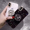 Phone Case For Apple Back Cover iPhone 12 Pro Max 11 SE 2020 X XR XS Max 8 7 6 iPhone 11 Pro Max SE 2020 X XR XS Max 8 7 6 Rhinestone with Stand Glitter Shine Hard TPU miniinthebox