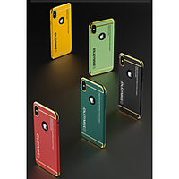 Phone Case For Apple Back Cover iPhone 12 Pro Max 11 SE 2020 X XR XS Max 8 7 6 Shockproof Dustproof Plating Solid Color TPU miniinthebox