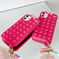 Phone Case For Apple Back Cover iPhone 12 Pro Max 11 SE 2020 X XR XS Max 8 7 6 Shockproof Dustproof Solid Colored Geometric Pattern TPU miniinthebox