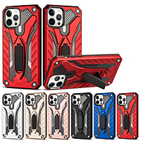 Phone Case For Apple Back Cover iPhone 12 Pro Max 11 SE 2020 X XR XS Max 8 7 6 Shockproof Dustproof with Stand Solid Colored TPU miniinthebox