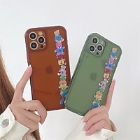 Phone Case For Apple Back Cover iPhone 12 Pro Max 11 SE 2020 X XR XS Max 8 7 Shockproof Dustproof Animal TPU miniinthebox