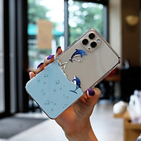 Phone Case For Apple Back Cover iPhone 12 Pro Max 11 SE 2020 X XR XS Max 8 7 Shockproof Dustproof Animal TPU miniinthebox
