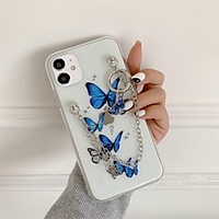Phone Case For Apple Back Cover iPhone 12 Pro Max 11 SE 2020 X XR XS Max 8 7 Shockproof Dustproof Butterfly TPU miniinthebox