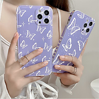 Phone Case For Apple Back Cover iPhone 12 Pro Max 11 SE 2020 X XR XS Max 8 7 Shockproof Dustproof Butterfly TPU miniinthebox