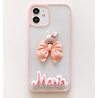 Phone Case For Apple Back Cover iPhone 12 Pro Max 11 SE 2020 X XR XS Max 8 7 Shockproof Dustproof Butterfly Transparent Animal TPU miniinthebox