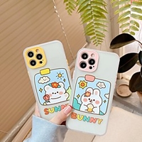 Phone Case For Apple Back Cover iPhone 12 Pro Max 11 SE 2020 X XR XS Max 8 7 Shockproof Dustproof Cartoon Animal TPU miniinthebox