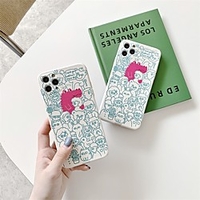 Phone Case For Apple Back Cover iPhone 12 Pro Max 11 SE 2020 X XR XS Max 8 7 Shockproof Dustproof Cartoon Animal TPU miniinthebox