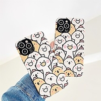 Phone Case For Apple Back Cover iPhone 12 Pro Max 11 SE 2020 X XR XS Max 8 7 Shockproof Dustproof Cartoon Animal TPU miniinthebox