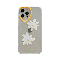 Phone Case For Apple Back Cover iPhone 12 Pro Max 11 SE 2020 X XR XS Max 8 7 Shockproof Dustproof Cartoon Flower TPU miniinthebox