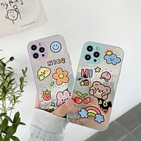 Phone Case For Apple Back Cover iPhone 12 Pro Max 11 SE 2020 X XR XS Max 8 7 Shockproof Dustproof Cartoon Flower TPU miniinthebox