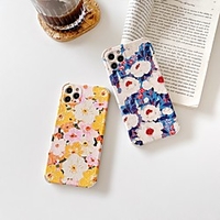 Phone Case For Apple Back Cover iPhone 12 Pro Max 11 SE 2020 X XR XS Max 8 7 Shockproof Dustproof Cartoon Flower TPU miniinthebox
