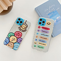 Phone Case For Apple Back Cover iPhone 12 Pro Max 11 SE 2020 X XR XS Max 8 7 Shockproof Dustproof Cartoon Geometric Pattern TPU miniinthebox