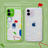 Phone Case For Apple Back Cover iPhone 12 Pro Max 11 SE 2020 X XR XS Max 8 7 Shockproof Dustproof Cartoon Geometric Pattern TPU miniinthebox