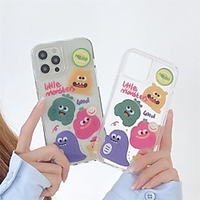 Phone Case For Apple Back Cover iPhone 12 Pro Max 11 SE 2020 X XR XS Max 8 7 Shockproof Dustproof Cartoon TPU miniinthebox