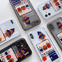 Phone Case For Apple Back Cover iPhone 12 Pro Max 11 SE 2020 X XR XS Max 8 7 Shockproof Dustproof Cartoon TPU miniinthebox