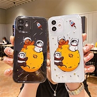 Phone Case For Apple Back Cover iPhone 12 Pro Max 11 SE 2020 X XR XS Max 8 7 Shockproof Dustproof Cartoon TPU miniinthebox