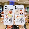 Phone Case For Apple Back Cover iPhone 12 Pro Max 11 SE 2020 X XR XS Max 8 7 Shockproof Dustproof Cartoon TPU miniinthebox