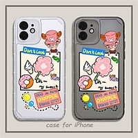 Phone Case For Apple Back Cover iPhone 12 Pro Max 11 SE 2020 X XR XS Max 8 7 Shockproof Dustproof Cartoon TPU miniinthebox