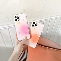 Phone Case For Apple Back Cover iPhone 12 Pro Max 11 SE 2020 X XR XS Max 8 7 Shockproof Dustproof Color Gradient TPU miniinthebox