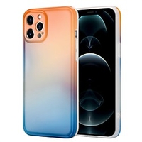 Phone Case For Apple Back Cover iPhone 12 Pro Max 11 SE 2020 X XR XS Max 8 7 Shockproof Dustproof Color Gradient TPU miniinthebox