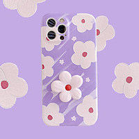 Phone Case For Apple Back Cover iPhone 12 Pro Max 11 SE 2020 X XR XS Max 8 7 Shockproof Dustproof Flower TPU miniinthebox