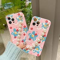 Phone Case For Apple Back Cover iPhone 12 Pro Max 11 SE 2020 X XR XS Max 8 7 Shockproof Dustproof Flower TPU miniinthebox