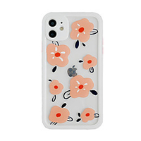 Phone Case For Apple Back Cover iPhone 12 Pro Max 11 SE 2020 X XR XS Max 8 7 Shockproof Dustproof Flower TPU miniinthebox