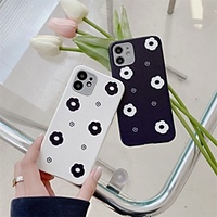 Phone Case For Apple Back Cover iPhone 12 Pro Max 11 SE 2020 X XR XS Max 8 7 Shockproof Dustproof Flower TPU miniinthebox