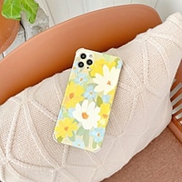 Phone Case For Apple Back Cover iPhone 12 Pro Max 11 SE 2020 X XR XS Max 8 7 Shockproof Dustproof Flower TPU miniinthebox