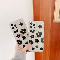 Phone Case For Apple Back Cover iPhone 12 Pro Max 11 SE 2020 X XR XS Max 8 7 Shockproof Dustproof Flower TPU miniinthebox