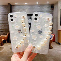 Phone Case For Apple Back Cover iPhone 12 Pro Max 11 SE 2020 X XR XS Max 8 7 Shockproof Dustproof Flower TPU miniinthebox