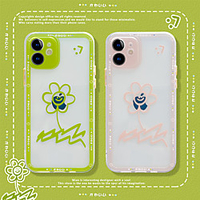 Phone Case For Apple Back Cover iPhone 12 Pro Max 11 SE 2020 X XR XS Max 8 7 Shockproof Dustproof Flower TPU miniinthebox
