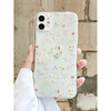 Phone Case For Apple Back Cover iPhone 12 Pro Max 11 SE 2020 X XR XS Max 8 7 Shockproof Dustproof Flower TPU miniinthebox