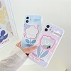 Phone Case For Apple Back Cover iPhone 12 Pro Max 11 SE 2020 X XR XS Max 8 7 Shockproof Dustproof Geometric Pattern Flower TPU miniinthebox