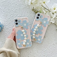 Phone Case For Apple Back Cover iPhone 12 Pro Max 11 SE 2020 X XR XS Max 8 7 Shockproof Dustproof Geometric Pattern Flower TPU miniinthebox