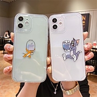 Phone Case For Apple Back Cover iPhone 12 Pro Max 11 SE 2020 X XR XS Max 8 7 Shockproof Dustproof Geometric Pattern Flower TPU miniinthebox