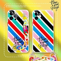 Phone Case For Apple Back Cover iPhone 12 Pro Max 11 SE 2020 X XR XS Max 8 7 Shockproof Dustproof Geometric Pattern TPU miniinthebox